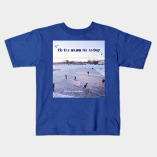 Tis the season for Hockey Kids T-Shirt